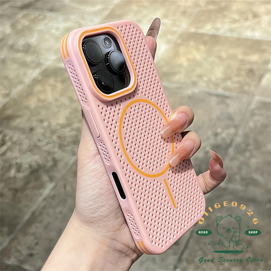 Vỏ tản nhiệt từ tính Dopamine Vỏ điện thoại iphone16 Pro Max 15 14 13 12 vỏ cho vỏ iPhone PC Vỏ cứng chống sốc