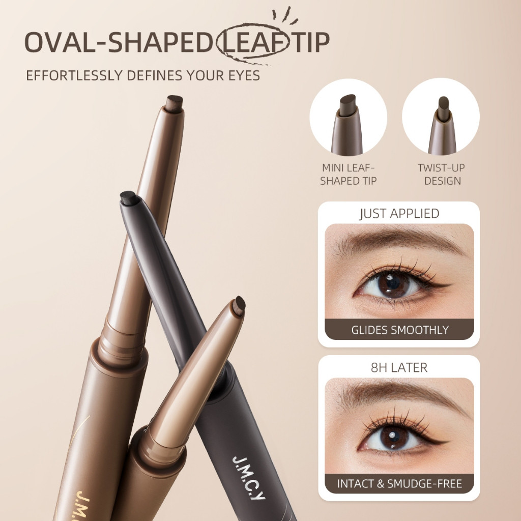 JMCY Slim & Long Lasting Gel Eyeliner Chống Thấm Nước Chống lem Mẹo Cho Đôi Mắt Xác Định Đậm 1FZN