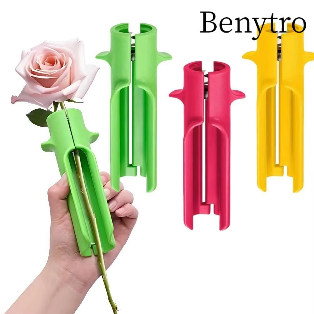 Dụng cụ tẩy gai hoa hồng BENYTRO, tiết kiệm công sức Dụng cụ thoát y gai hoa hồng dễ sử dụng, cụ tuốt cây bằng nhựa Loại bỏ lá Cây gai hoa Vũ nữ thoát y Cửa hàng tại nhà