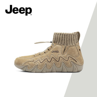Giày bốt đến mắt cá chân bảo hộ lao động cổ điển JEEP dành cho nữ, Giày bốt thể thao thông thường thời trang ngoài trời, Giày trượt tuyết & tất