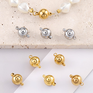 Phụ kiện vòng cổ DIY được đánh bóng tinh tế bằng thép không gỉ mạ vàng 18k