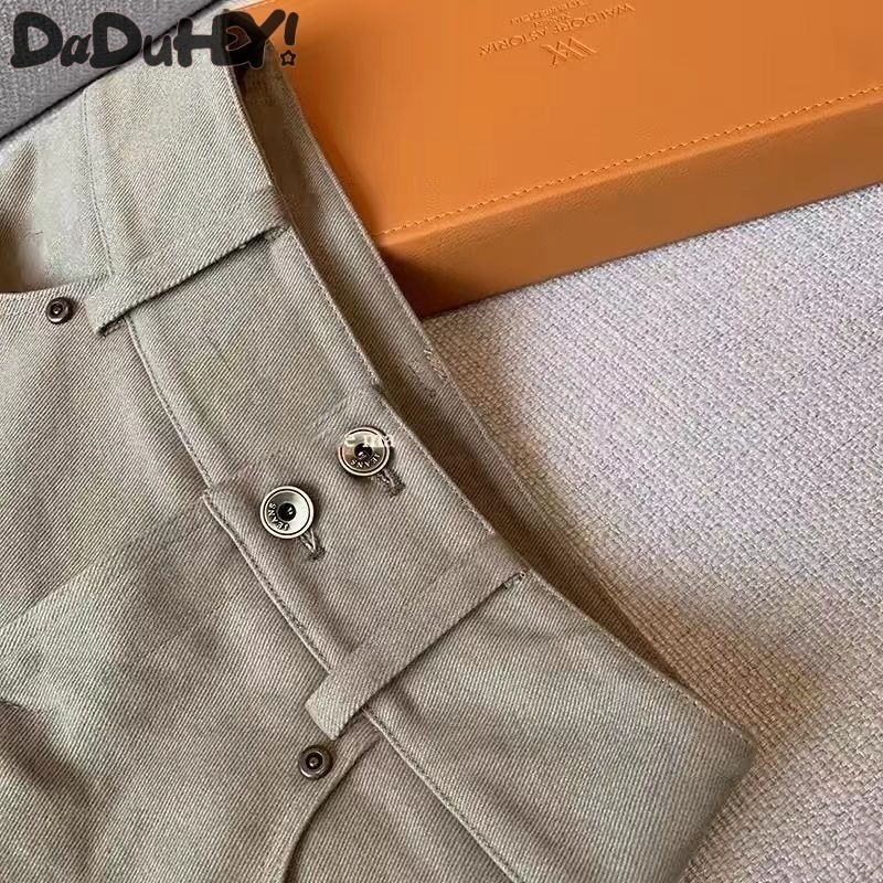 DaDuHEY! Quần Short Jeans Siêu Ôm Eo Thấp Thiết Kế Retro Tôn Dáng Phong Cách Sành Điệu Hot Trend Phong Cách Hàn Quốc | BigBuy360 - bigbuy360.vn
