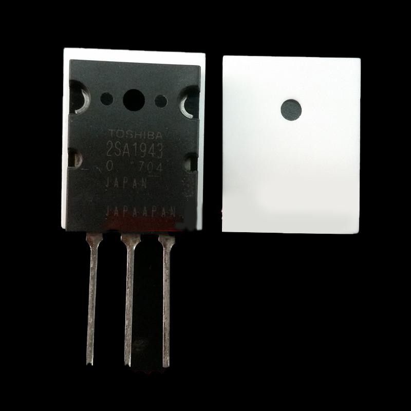 CMinYP 10 Cái TO-220 / 3P / 3PL / 3PII Tấm Oxit Nhôm Ổ Cắm Cách Nhiệt Gốm Tản Nhiệt Tấm Gốm Sứ Chỉ Gốm Dẫn Nhiệt Cao Triode Insula