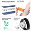 Dây đeo từ tính BORAGETE, Dây đeo vòng 20 / 22mm có thể điều chỉnh, Vòng đeo tay thể thao silicon đàn hồi thời trang cho Huawei GT5 / GT4 Dễ đeo