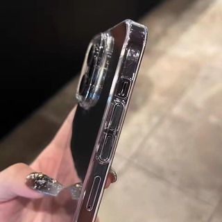 [JLK] Ốp Điện Thoại Trong Suốt Siêu Mỏng Cho iPhone 17Air 17 Pro 16 15 14 13 Pro Max Vỏ Cứng Trong Suốt Mờ Chống Sốc