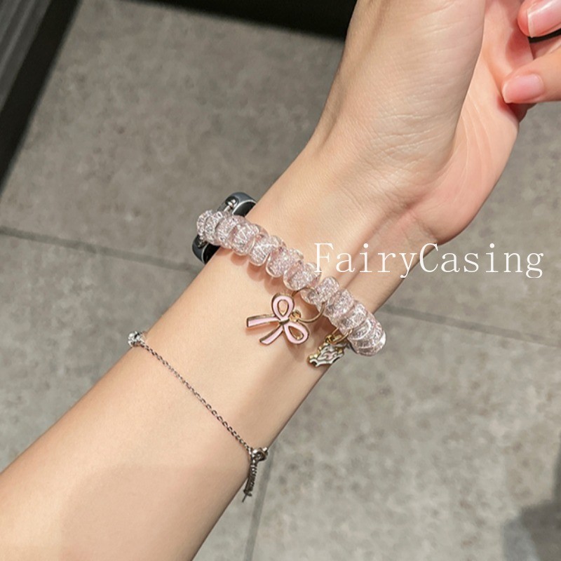 Dây đeo đàn hồi lấp lánh cho Huawei Band 11 Pro 8 9 10 Phụ kiện Vòng đeo tay cho Huawei Band Fit 3 4 4pro 2 Band