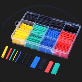 [COD] Bộ Hộp Ống Co Nhiệt Polyolefin – 164/560 Mẫu Cắt Sẵn Cách Nhiệt, Bọc Dây Cáp, Dùng Trong Gia Đình & Kỹ Thuật