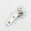 Khối ròng rọc vòng bi AMBU 2 chiếc, Ròng rọc cửa trượt bằng kim loại 40x19mm 60x19mm, Im lặng mượt mà bền bỉ với hai bánh xe nhựa Phụ kiện rèm bánh xe