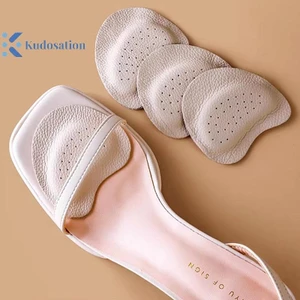 Kudosation 1 Đôi Dép Chống Trơn Trượt Miếng Dán Da Miếng Lót Nữ Giày Cao Gót Giảm Đau Chèn Đế Ngón Chân Đệm Chăm Sóc Chân Giày Miếng Lót