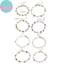 Vòng tay nữ phong cách Hàn Quốc với hạt zircon và đá ngọc trai, màu sắc đa dạng, hình tượng trái tim và ngôi sao - Quà tặng hoàn hảo