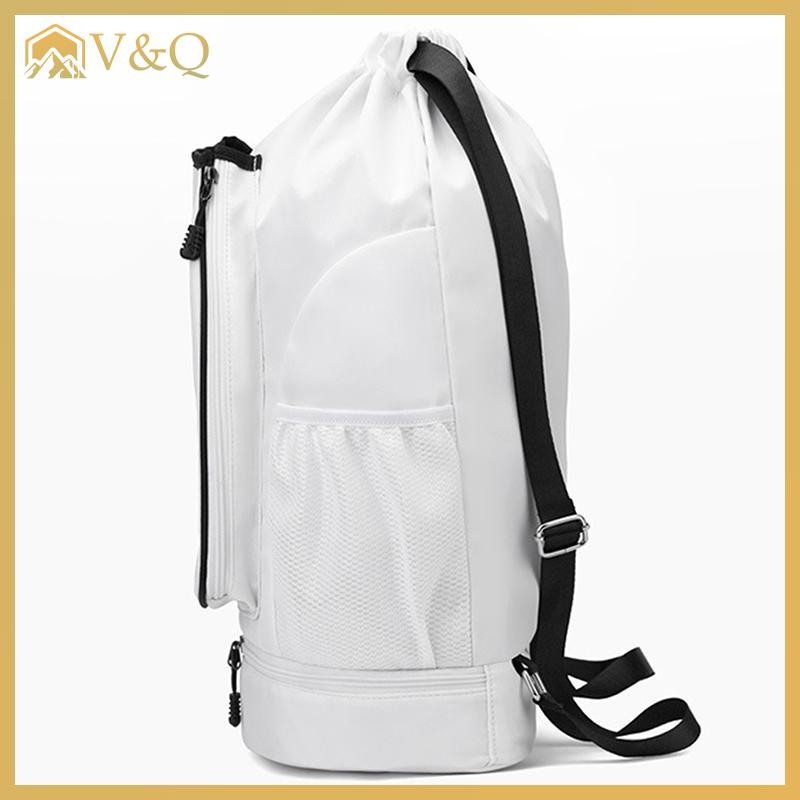 Littleloves1 Vợt Tennis Ba Lô Giữ 2 Vợt Cầu Lông Túi Thể Thao Dung Tích Lớn Tập Gym Túi Tập Thể Dục Có Túi Giày EN
