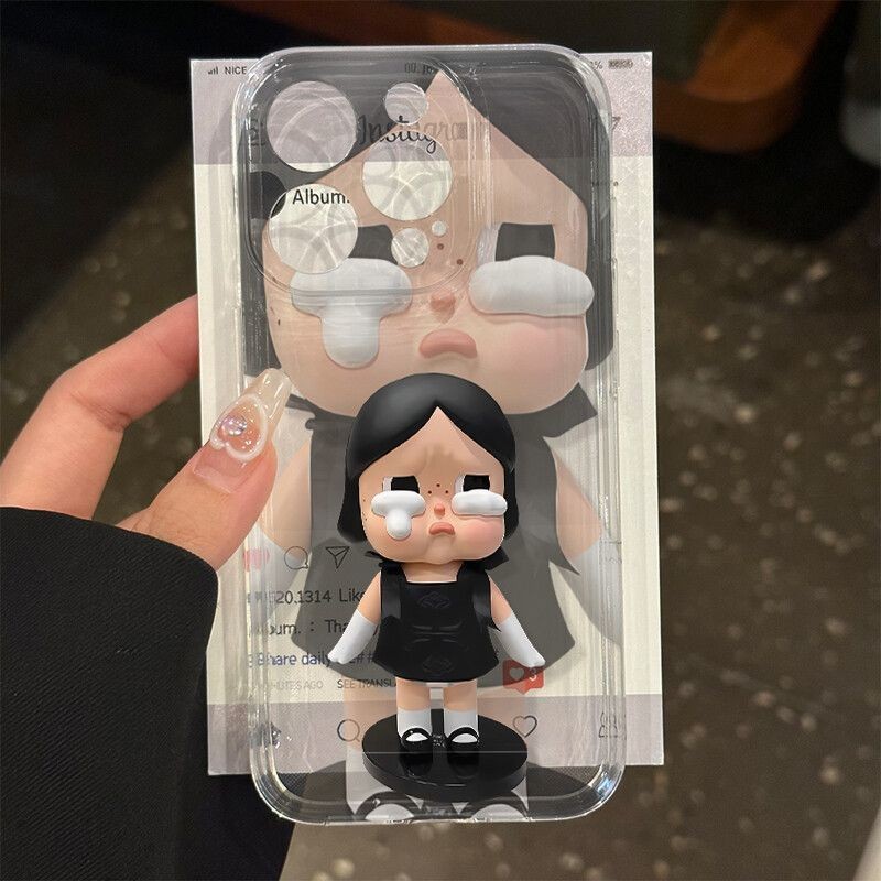 【✨Spot】[Crybaby Ốp điện thoại em bé khóc] ốp lưng iphone 16 promax/Apple 15pro/14plus/ 13, chống sốc