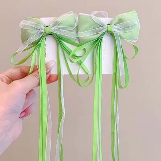 Thời trang trẻ em: Kẹp tóc nơ dây đẹp cho bé gái