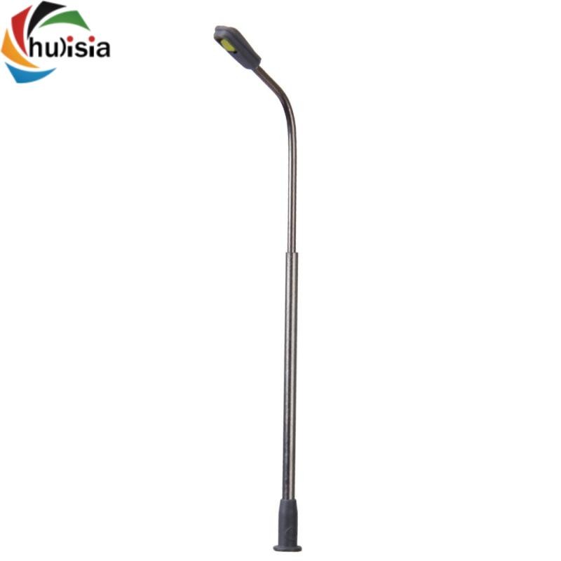 chulisia 10 Mô Hình Đèn LED Đường Sắt Bố Trí Đường Phố Cột Đèn Đầu Đơn Tỉ Lệ 1: 200 Z