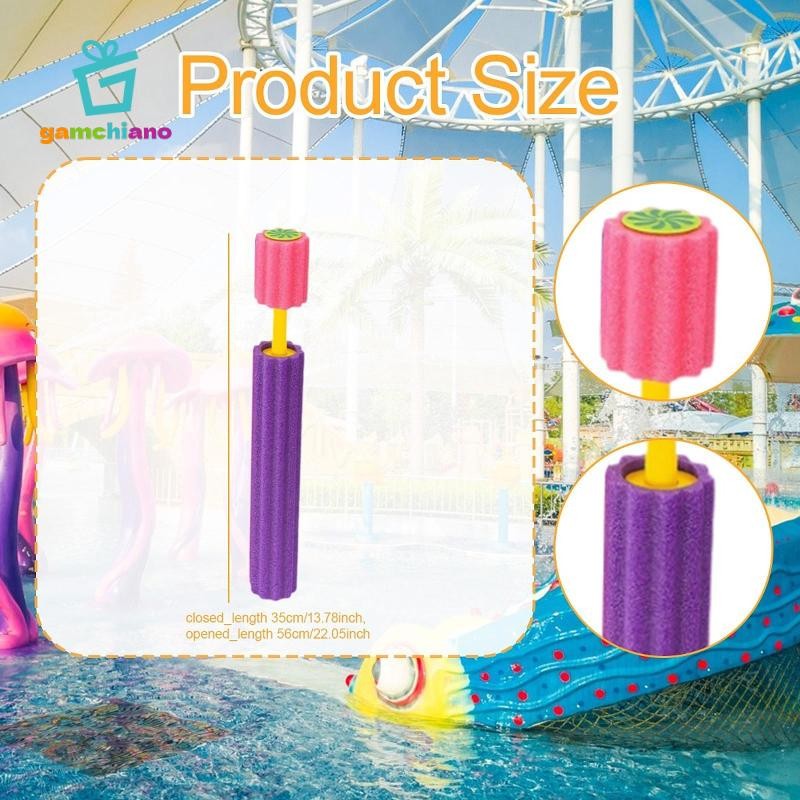 Gamchiano Nước Squirter Cho Trẻ Em Bọt Cho Bé Trai Bé Gái Người Lớn Đảng Ủng Hộ Nước Chiến Đấu Đồ Chơi Bể Bơi Cho Công Viên Sân Sau Hoạt Động Bãi Biển