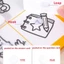 QEARY DIY Đồ chơi sách bận rộn cho trẻ em, Trò chơi phù hợp 1-10 Số lượng Nhận thức từ CVC Xây dựng từ Sách bận rộn, Hoạt hình lặp đi lặp lại Trò chơi xếp hình bảng chữ cái tương tác cho trẻ mới biết đi