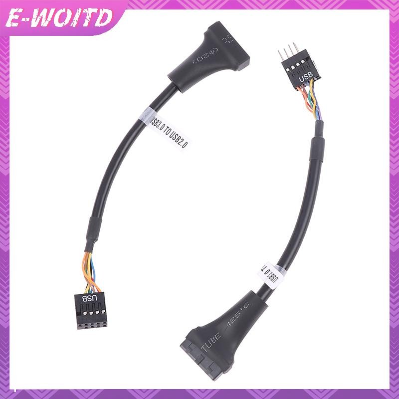 E-woitd Bo Mạch Chủ USB 3.0 Sang 2.0 Adapter Đầu Cáp Chuyển Đổi Mainboard Header Bridg HNVN