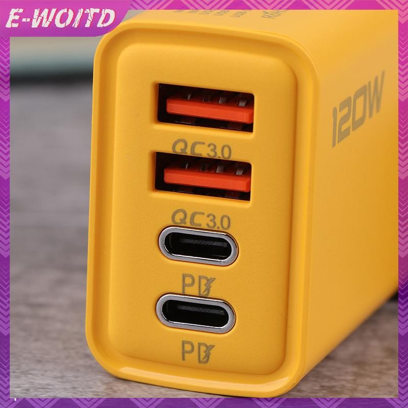 Bộ sạc nhanh E-WOITD Loại C 120W Sạc nhanh 3.0 Bộ sạc USB cho điện thoại PD Bộ sạc USB HNVN