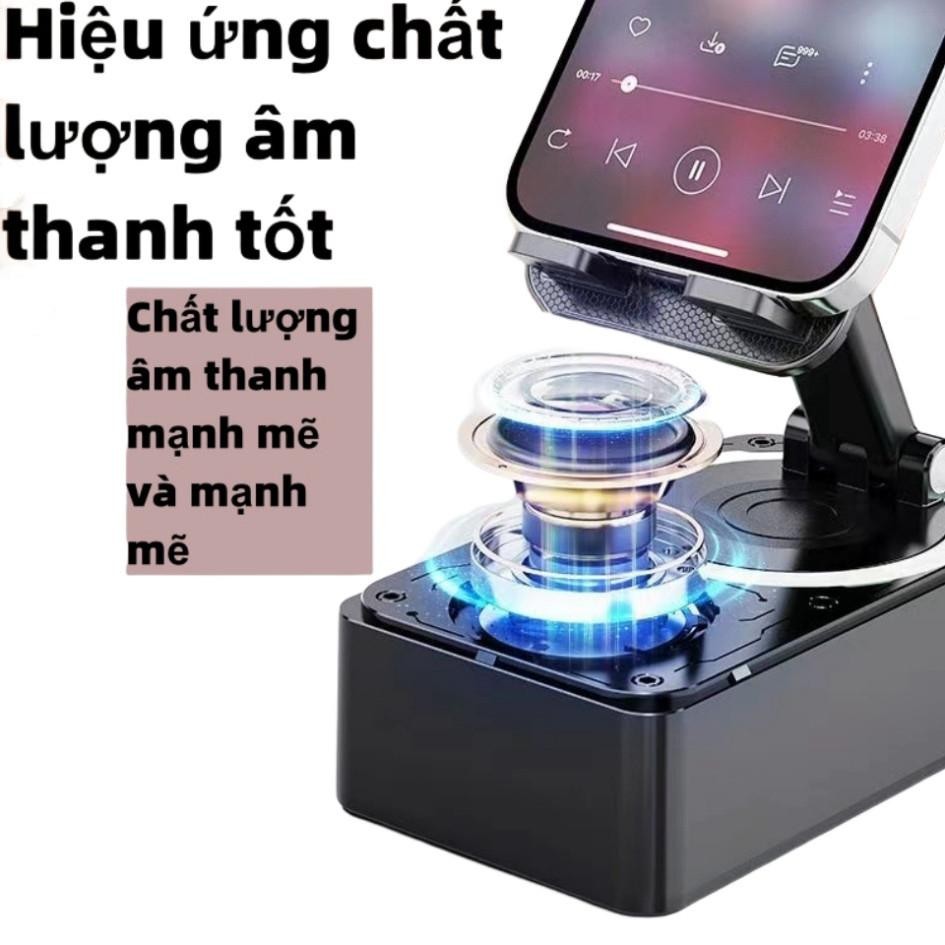 Giá Đỡ Điện Thoại 3 Trong 1, Với Sạc Dự Phòng, Loa Bluetooth Đa Năng Tiện Lợi, Thích Hợp Đi Du Lịch BB-442