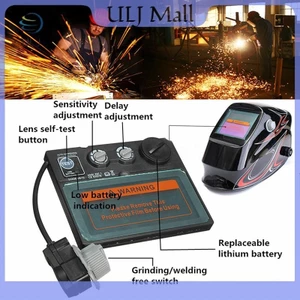 Mặt nạ hàn tự điều chỉnh độ tối với ống kính - ULJ Auto Solar Darkening TIG