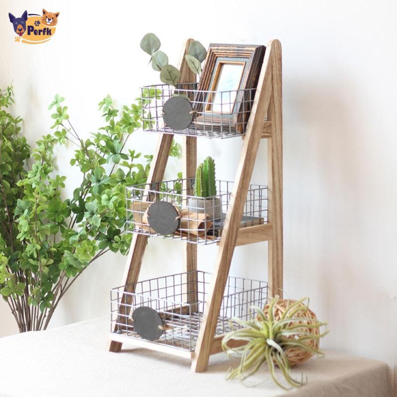 Giá để đồ nhiều lớp Kệ sắp xếp tại nhà cho trẻ em Sách phòng chắc chắn
