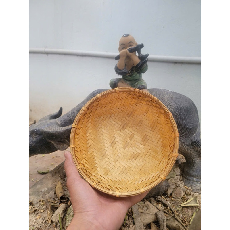 Thúng Tre Hun Khói Dúng Decor, Dựng Đồ Kích Thước 12/15/20/25/30Cm
