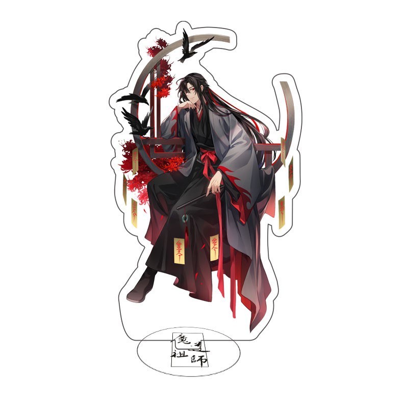 Standee Ma đạo tổ sư Ngụy Anh Lam Trạm tượng  anime mica chibi trang trí trưng bày mô hình