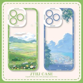 Ốp Lưng Phong Cảnh Anime Cho Xiaomi Redmi Note 13 Pro 5G 12 4G 11 11S 12S 10 8 12 13 Pro Plus Redmi 13 12C 13C A2 A1 A3 9A 9C 10C 9T 9 10 Ốp Điện Thoại Silicon Mềm Trong Suốt Bao da