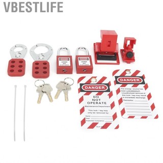 VBESTLIFE Lockout Tagout Kit Khóa điện đa chức năng thực tế cho khóa