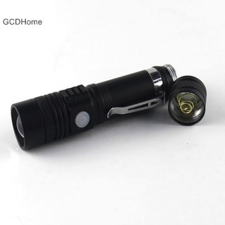 Đèn pin chống nước LED có thể sạc lại sáng GCDHome HOT