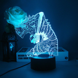 GC9 Kaiju No 8 Kafka Hibino Reno Ichikawa Kikoru Shinomiya Đèn Ngủ 3D Đèn LED Sạc USB Chiếu Sáng Trang Trí CG