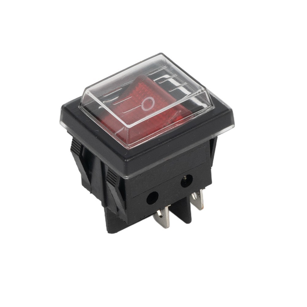Rocker Switch 16A 250VAC / 20A 125VAC 2 Vị Trí Phụ Kiện BƠM ĐỎ Thay Thế ...