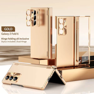 Có Bút Cảm Ứng Cho Samsung Galaxy Z Fold 7 6 5 4 3 Ốp Lưng Bản Lề Từ Tính Chống Sốc Bảo Vệ Màn Hình Phim Cường Lực Gấp Bao
