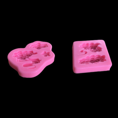Đám Mây Trung Quốc Ruyi Xịt Hình Khuôn Silicon Fondant Chocolate Nướng Bánh Topper Thạch Cao Viền Trang Trí Bánh Sinh Nhật DIY