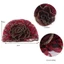 Mũ Turban MERIGGIARE, Khăn quàng cổ hoa ren Hồi giáo, Thời trang co giãn thoáng khí Tóc Bonnets Đầu