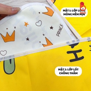 Lót chống thấm cotton kích thước 50x70cm cho bé