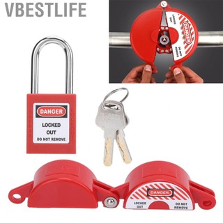 VBESTLIFE Van khóa an toàn bằng nhựa ABS Khóa thiết bị công nghiệp cho
