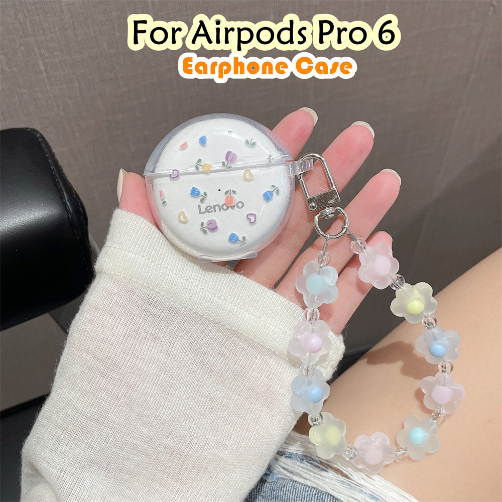 [Ngôi sao tương lai] Dành cho vỏ Airpods Pro 6 Vỏ tai nghe silicon mềm Vỏ hoa dễ thương DIY