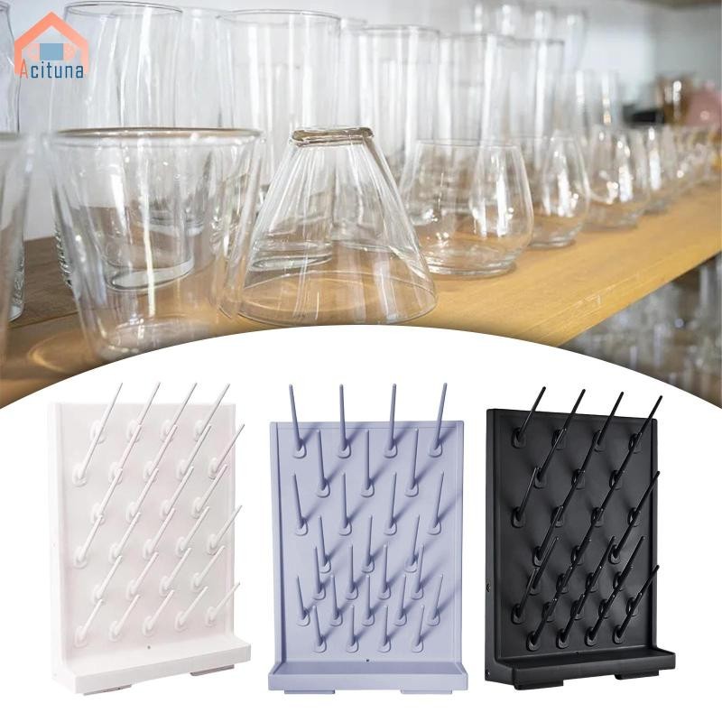 27 Chốt Phòng Thí Nghiệm Thủy Tinh Giá Phơi Chai Phụ Kiện Chắc Chắn 4.7x15.7x21.6inch