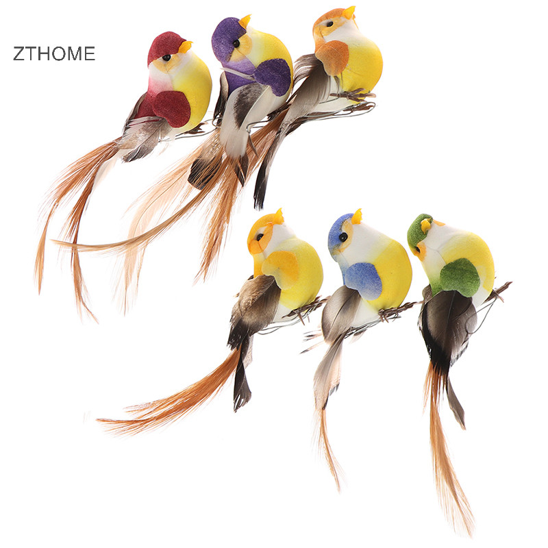 Zthome 1 Giả Chim Nhân Tạo Bọt Chim Nhà Tiệc Cưới Trang Trí HOT