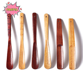 Pnpia 1Pc 16 / 32cm Gỗ Chắc Chắn Shoehorn Giày Sừng Nâng Giày Boutique
