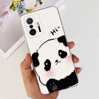 Dành Cho Xiaomi 11T Vỏ Mi 11T Pro Ốp Lưng Điện Thoại Đá Cẩm Thạch Sang Trọng Silicon Mềm TPU Trong Suốt Bảo Vệ Cho Xiaomi Mi 11T Pro Ốp Lưng
