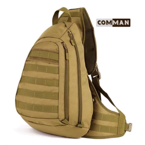 Balo đeo chéo chiến thuật COMMAN_Military Sling Chest Pack Bag Molle Daypack