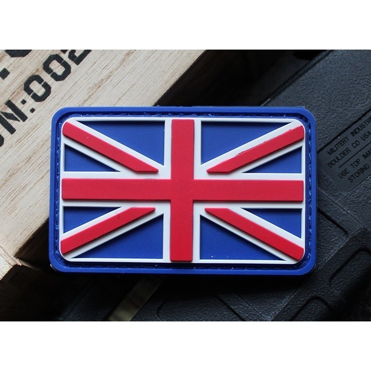 Patch_miếng dán velcro PVC cờ các nước_retro