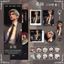 Love and Deep SpaceTình Yêu Và Không Gian Sâu Qin Che Sylus Móc Khóa Đôi Flash Huy Hiệu Polaroid Laser Vé Photocard Sticker Fan Game Hàng Hóa