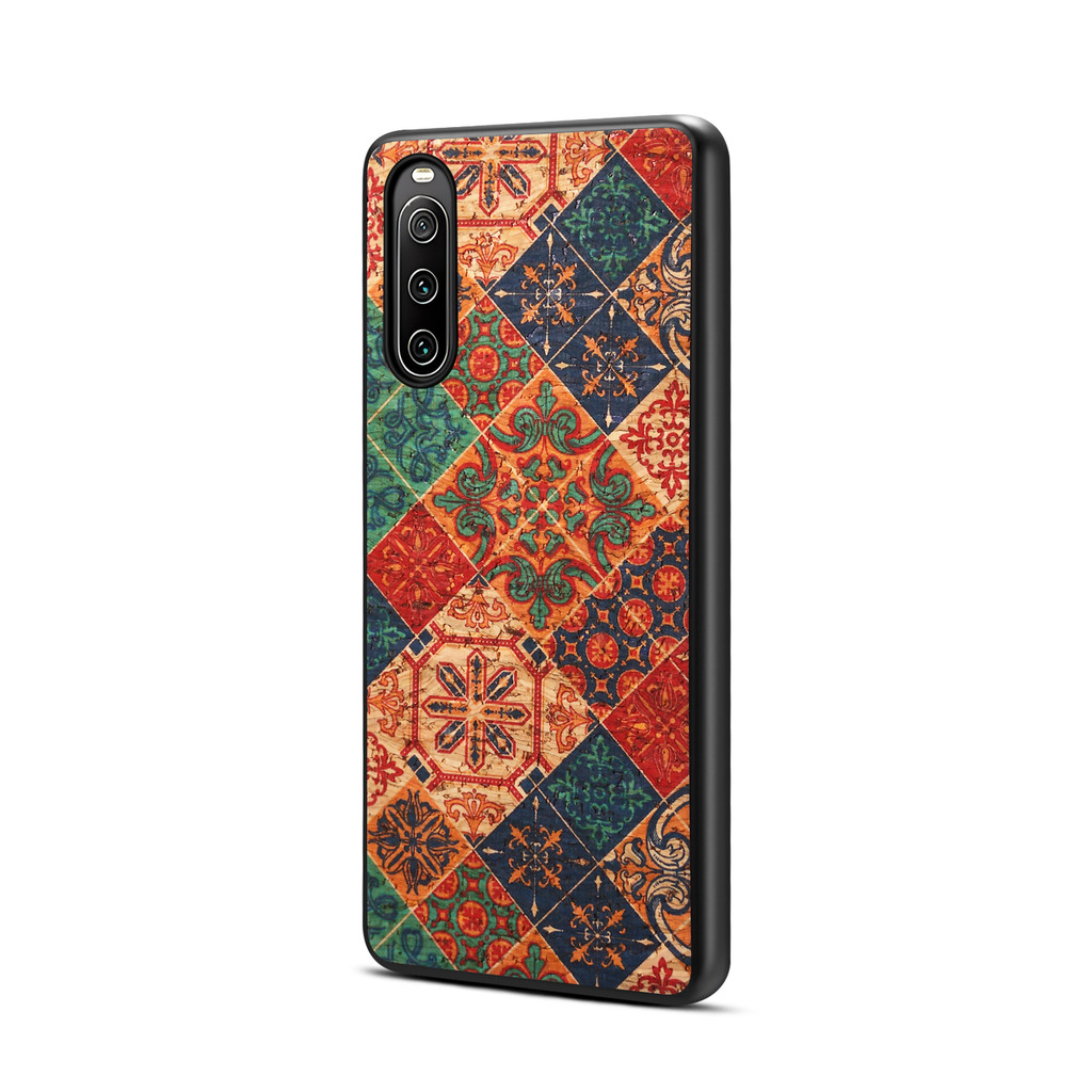 Hoa Không Đều Phong Cách Retro Vỏ Cho Sony Xperia 10V 10 5 1 IV 5III 1V 5G Hoa Lithe Họa Tiết Hoa Thời Trang Chống Sốc Vỏ Điện Thoại Di Động Bảo Vệ