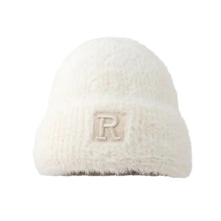 Mũ Bonnet Dệt Kim Dày Cho Nữ và Bé Gái, Chống Gió Lạnh