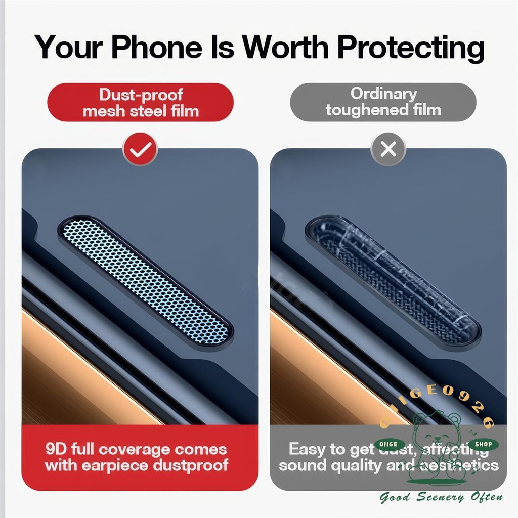 【 Phim bảo vệ iPhone16 】 Kính cường lực 100D HD cho iPhone15 Pro Max 14 13 12 11 7 / 8Plus XS XR Bảo vệ toàn màn hình
