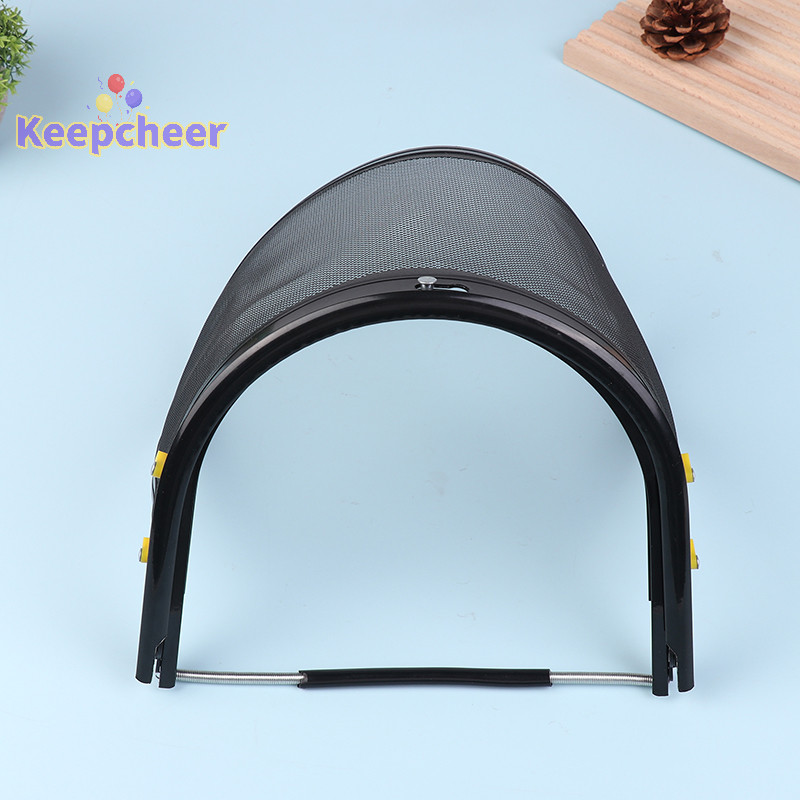[Keepcheer] 1 Mũ bảo hiểm an toàn tông đơ cỏ sân vườn có mặt nạ bảo vệ lưới toàn mặt