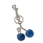 Exhila Portable Blue Cherry Móc chìa khóa Phụ kiện treo độc đáo cho chìa khóa và ba lô